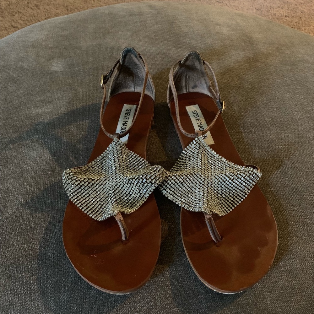 Steve Madden Jeweled Sandals